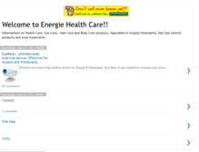 Tablet Screenshot of energiehealthcare.blogspot.com