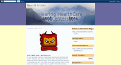 Desktop Screenshot of hearinghealthcarecenters.blogspot.com