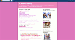 Desktop Screenshot of ilmondodipatty-patitofeo.blogspot.com