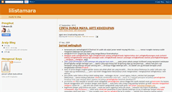 Desktop Screenshot of lilistamara.blogspot.com