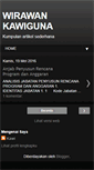 Mobile Screenshot of kawiguna.blogspot.com