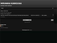 Tablet Screenshot of kawiguna.blogspot.com