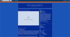 Desktop Screenshot of benafamily.blogspot.com