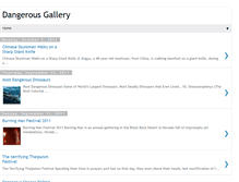 Tablet Screenshot of dangergallery.blogspot.com