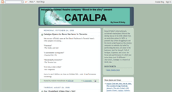 Desktop Screenshot of catalpacanada.blogspot.com