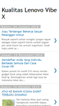 Mobile Screenshot of kualitaslenovovibex.blogspot.com