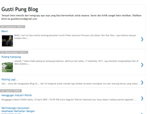 Tablet Screenshot of blognya-gusti.blogspot.com