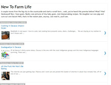 Tablet Screenshot of newtofarmlife.blogspot.com