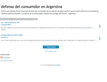 Tablet Screenshot of defensadelconsumidorenargentina.blogspot.com