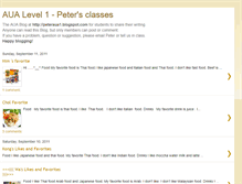 Tablet Screenshot of peteraua1.blogspot.com