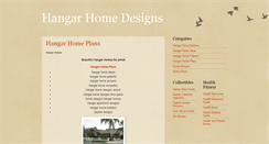 Desktop Screenshot of hangarhomedesigns.blogspot.com