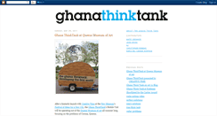 Desktop Screenshot of ghanathinktank.blogspot.com