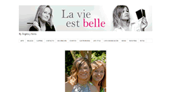 Desktop Screenshot of lavieestbellesonia.blogspot.com