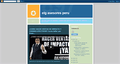 Desktop Screenshot of elg-asesores.blogspot.com