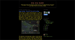 Desktop Screenshot of ciaciagame.blogspot.com