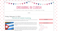 Desktop Screenshot of dreaming-in-cubish.blogspot.com