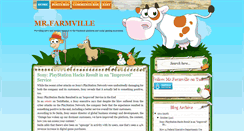Desktop Screenshot of mrfarmville.blogspot.com