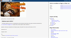 Desktop Screenshot of mastigandonaquinta-feira.blogspot.com
