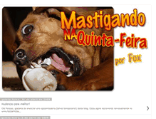 Tablet Screenshot of mastigandonaquinta-feira.blogspot.com