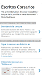 Mobile Screenshot of escritoscorsarios.blogspot.com