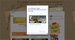 Desktop Screenshot of masakan-resepi.blogspot.com