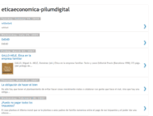 Tablet Screenshot of eticaeconomica-pilumdigital.blogspot.com