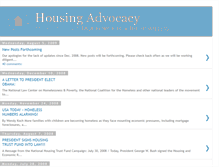 Tablet Screenshot of housingadvocacy.blogspot.com