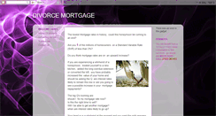 Desktop Screenshot of divorcemortgage.blogspot.com