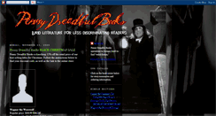 Desktop Screenshot of pennydreadfulbooks.blogspot.com