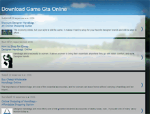 Tablet Screenshot of downloadgamegtaonline.blogspot.com