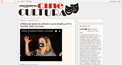 Desktop Screenshot of cineculturatv.blogspot.com