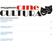 Tablet Screenshot of cineculturatv.blogspot.com