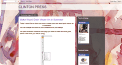 Desktop Screenshot of clintonpress.blogspot.com