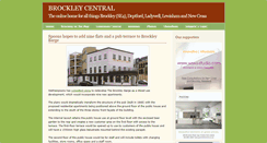 Desktop Screenshot of brockleycentral.blogspot.com