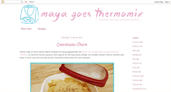 Desktop Screenshot of mayagoesthermomix.blogspot.com