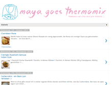 Tablet Screenshot of mayagoesthermomix.blogspot.com