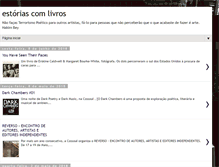Tablet Screenshot of estoriascomlivros.blogspot.com