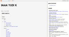 Desktop Screenshot of imamyudik.blogspot.com