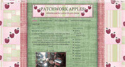 Desktop Screenshot of patchworkapples.blogspot.com