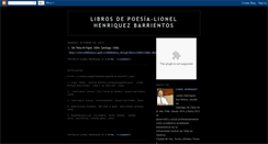 Desktop Screenshot of lionelhenriquezbarrientos.blogspot.com