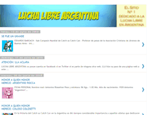 Tablet Screenshot of luchalibreargentina.blogspot.com