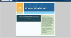 Desktop Screenshot of contestatarium.blogspot.com