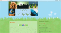 Desktop Screenshot of eco-geracaobrasil.blogspot.com