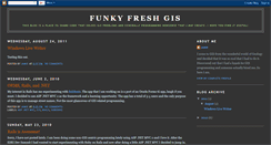 Desktop Screenshot of funkyfreshgis.blogspot.com