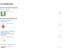 Tablet Screenshot of lamedicinex.blogspot.com
