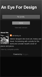 Mobile Screenshot of an-eye-for-design.blogspot.com