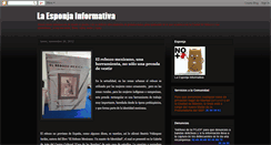 Desktop Screenshot of laesponja-informativa.blogspot.com