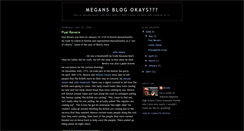 Desktop Screenshot of megzblogerluv.blogspot.com