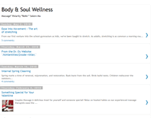 Tablet Screenshot of bodysoulwellness.blogspot.com