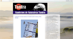 Desktop Screenshot of cuadernosdenaturalezatundra.blogspot.com